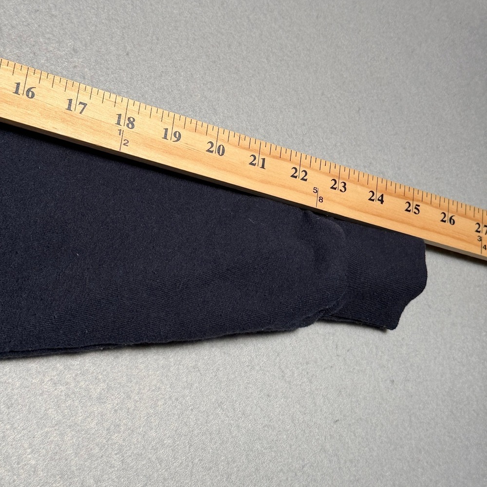 Champion Yale‎ University Crewneck Sweatshirt Navy Blue Small Mens Authentic - Picture 7 of 11